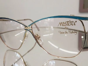 Vintage DIANE VON FURSTENBERG   MYSTERE II Eyeglasses  Retro 1980's NEW RETRO - Picture 1 of 8