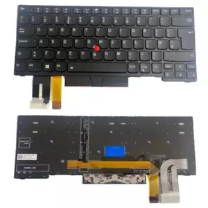 Für Lenovo ThinkPad E480 E490 L380 L390 L480 T480s T490 T495 UK Tastatur mit Hintergrundbeleuchtung - Bild 1 von 1
