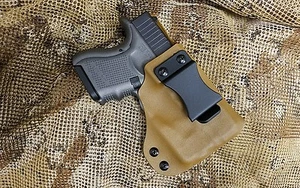 Gunner's Custom Holster fits Glock 26 27 33 Streamlight TLR-6 IWB Holster FOMI - Picture 1 of 2