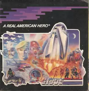 1987 GI Joe figura/veicolo CATALOGO INSERTO VIOLA Defiant Cobra Mamba JTC P535 - Foto 1 di 7