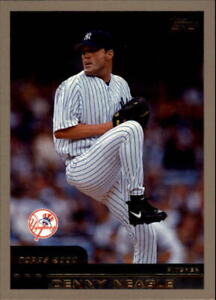 2000 Topps Traded New York Yankees Baseball Card #T132 Denny Neagle