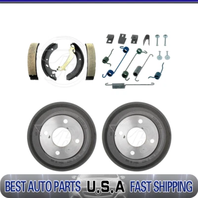 Raybestos Frenos de Tambor Trasero Zapatas Kit de Muelle Ajustable Para Ford Contour 1995-1996 Foto 1 de 4