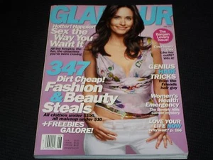 2003 JUNE GLAMOUR MAGAZINE - COURTNEY COX - FASHION SUPER MODELS - L 7843 - Picture 1 of 2