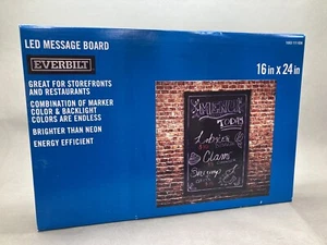 EVERBILT LED Message Board W/Remote Attachments Restaurant Sign Menu Specials - Picture 1 of 4