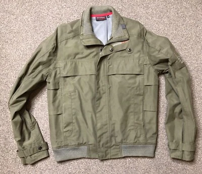 ROCKPORT XCS Hombre Chaqueta Hydro Shield Caqui Impermeable Abrigo Talla Mediana Foto 1 de 4