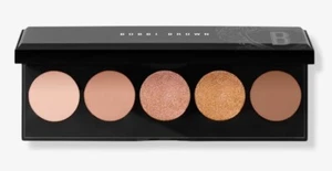 NIB Bobbi Brown Peachy Nudes Eye Shadow Palette Matte Shimmer Metallic Brown - Picture 1 of 3