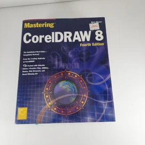Mastering CorelDRAW 8 Fourth Ed Rick Altman 1998 Book ONLY No CD, Sybex PB - Picture 1 of 13