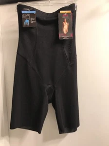 Maidenform Shapewear Power Slimmers Thigh Slimmer, Size Small, Black - Picture 1 of 1