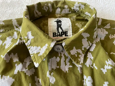 A BATHING APE Bape Vintage Digital Camo Military Jacket - Image 1 of 4