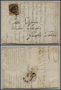 PONTIFICIO - 3 bai(4) BDF - Lettera Ancona->Gualdo Tadino 9.3.1857 - Picture 1 of 1