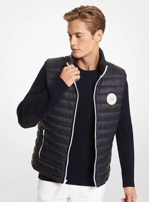 NWT  MICHAEL KORS MEN'S Quilted Nylon Vest  MC66240 - Image 1 of 4