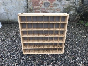 A Vintage Pigeon Hole Unit / Display Cabinet / Shop Fitting / - Picture 1 of 11