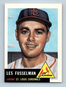 1991 Topps Archives 1953 Les Fusselman St. Louis Cardinals #218 Reprint