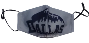 Face Mask Cloth Reusable Adjustable Elastic Straps Expandable--Many Designs - Picture 1 of 7