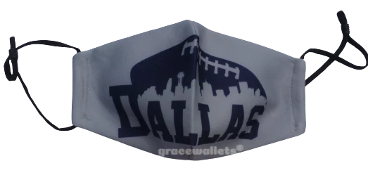 Face Mask Cloth Reusable Adjustable Elastic Straps Expandable--Many Designs - Image 1 of 1