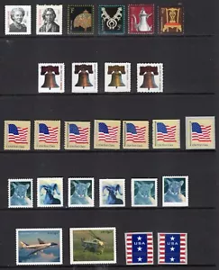 US 2007 NH COMPLETE DEFINITIVE YEAR SET 80 Stamps inc COIL PAIRS - Free Ship USA - Picture 1 of 3