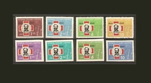 Albania Albanien Albanie 1963 MiNr 717 - 724 A+B MNH** Red Cross 100-th Annivers - Picture 1 of 1
