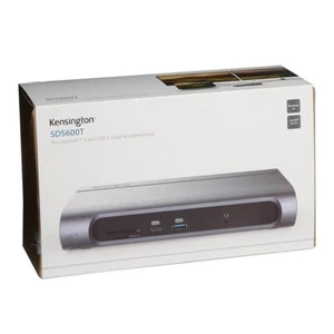 Kensington SD5600T Thunderbolt 3 and USB-C Dual 4K Hybrid Docking Station 100W - Picture 1 of 2