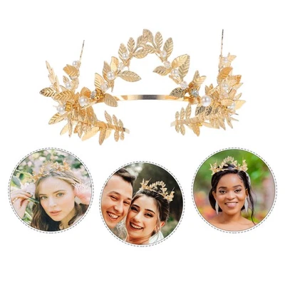  Accessori Capelli Matrimonio Cerchietto Per Sposa Fascia Di Strass - Immagine 1 di 4