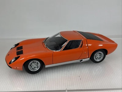 1/18 AUTOart 1971 Lamborghini Miura SV  Orange 74542  No Box Read - Image 1 of 4