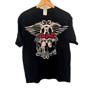 Vintage 2010 Aerosmith World Tour Konzert T-Shirt Herren Large | Classic Rock Tee - Bild 1 von 2