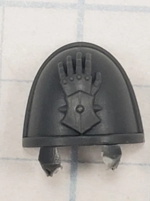 Almofada de ombro Warhammer 40k Deathwatch bits Kill Team ponteiros de ferro #106 - Imagem 1 de 4