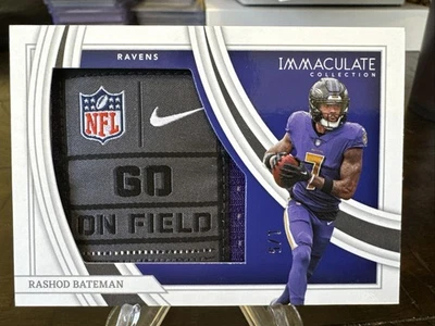 Rashod Bateman 2022 Immaculate Football Immaculate Authentics! 🔥1/5🔥 - Image 1 of 4
