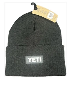 Yeti Coolers Knit Black Beanie, One Size - Bild 1 von 1