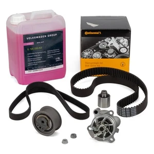 CONTI Zahnriemensatz + Wasserpumpe + Keilriemen für VW GOLF 5 PASSAT B6 2.0 TDI - Bild 1 von 4