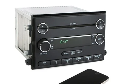 Ford Fusion Mercury Milan 2006-09 AMFM 6 CD radio con Bluetooth Mod 8E5T-18C815-AG Foto 1 de 4