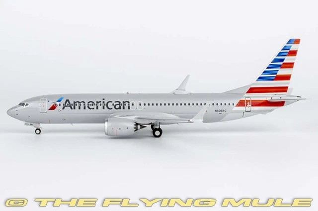 NG 1:200 737 MAX 8 American Airlines N306RC - Image 1 of 1