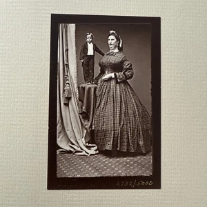 Mathew Brady Gallery Meserve Collection Anna Swan Lilliputian King Photo /5000 - Picture 1 of 6