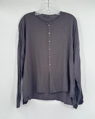 Женский пуловер CP Shades коричневый круглый на искусственных пуговицах с длинным рукавом размер S - Изображение 1 из 4