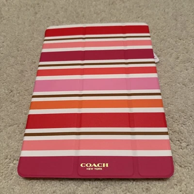 COACH PINK PEYTON MIST TRIFOLD IPAD AIR CASE F62466 - Image 1 of 4