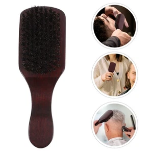Holzgriff Bartbürste Haarbürste für Männer bequeme Stylingbürste - Bild 1 von 12