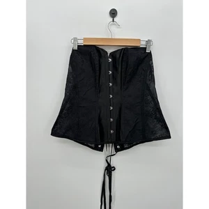 Adore Me Damen schwarz Spitze Korsett Bustier Größe 2X Neu mit Etikett Whimsigoth Dessous sexy - Bild 1 von 6