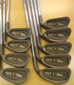 Ping Eye2 Beryllium Copper Orange Dot Iron Set #3-9,W,S (9Clubs)/ZZ Lite Shaft - Picture 1 of 24