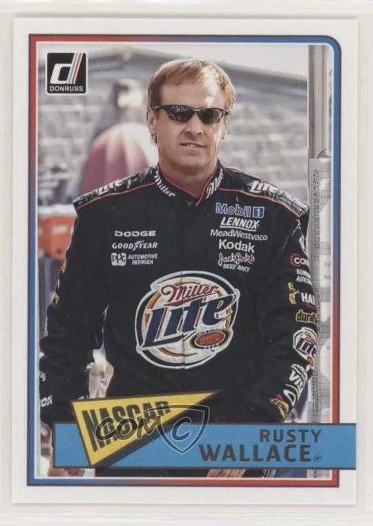 2019 Panini Donruss NASCAR Classics Rusty Wallace #C8 HOF - Image 1 of 2