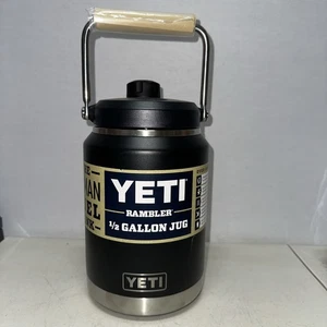 Neu mit Etikett Yeti 1/2 Gallone Krug schwarz mit MagCap - Beschreibung prüfen - Bild 1 von 7