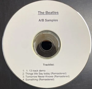 BEATLES A/B Samples RARE Promo 4-Track Test Pressing CD - Picture 1 of 1