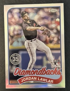 Jordan Lawlar RC 2023 Topps Chrome #89CB-13 Arizona Diamondbacks - Picture 1 of 1