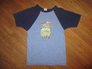 vtg 1970s 1980s I GO FOR YOU T-SHIRT Gopher Cute Animals Single-Stitch Ringer XS - Picture 1 of 9
