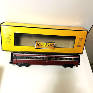 Rail King by MTH Electric Trains 0 SCALE Lehigh Valley 60' Streamlined Coach
