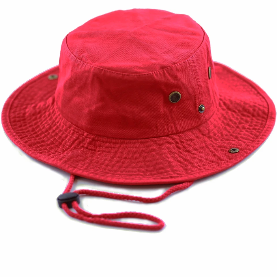 Sombrero Bucket - Algodón Ala Ancha Plegable Doble Cara Exterior Boonie Bucket 1510 Foto 1 de 1