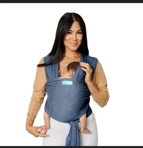 Portabebés Moby Classic Wrap-Niebla, 8-33 lb ajustable-usado - Imagen 1 de 4