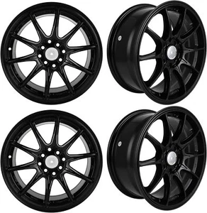 Set of 4 16x7 inch 8x100/114.3mm PCD +38mm Offset Wheel Rim 16'' Wheel Rim - Picture 1 of 12