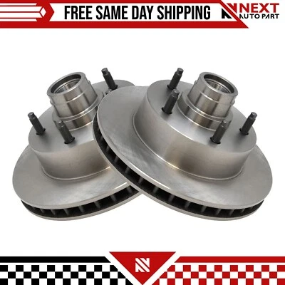 Nuevo par de rotores de freno delanteros para camioneta Ford E150 1975-1993 F150 2x2 Foto 1 de 4