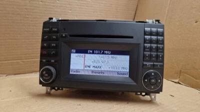 Radio CD Mp3 Bluetooth Mercedes W169 W245 A B Klasse Vito Sprinter Alpine MF2830 - Bild 1 von 4