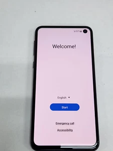 DEFECTIVE - Samsung Galaxy S10E - 128 GB - Black- GSM Unlocked - SM-G970U - 9137 - Picture 1 of 5