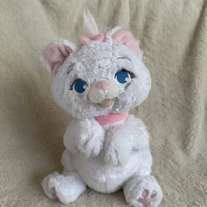 Peluche Disney Parks Bebés Marie 10" Blanco Gatito Sin Manta Peluche - Imagen 1 de 6